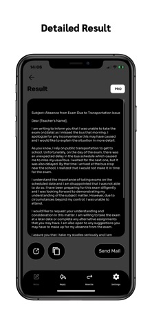 AI Email Writer | Mail Master iPhone screenshot