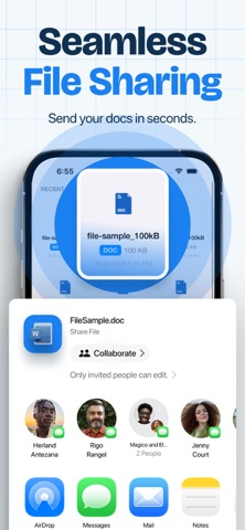 Word Editor: Edit Documents iPhone screenshot