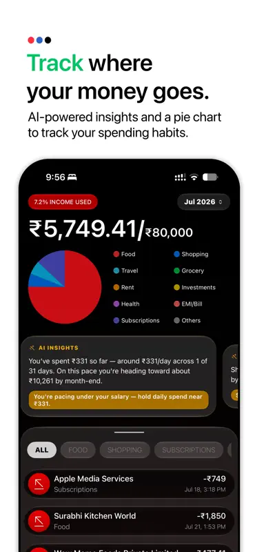 AboutMoney - Expense Tracker screenshot 4 of 6