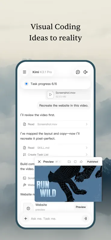 Kimi - Your Personal AI Agent screenshot 4 of 7