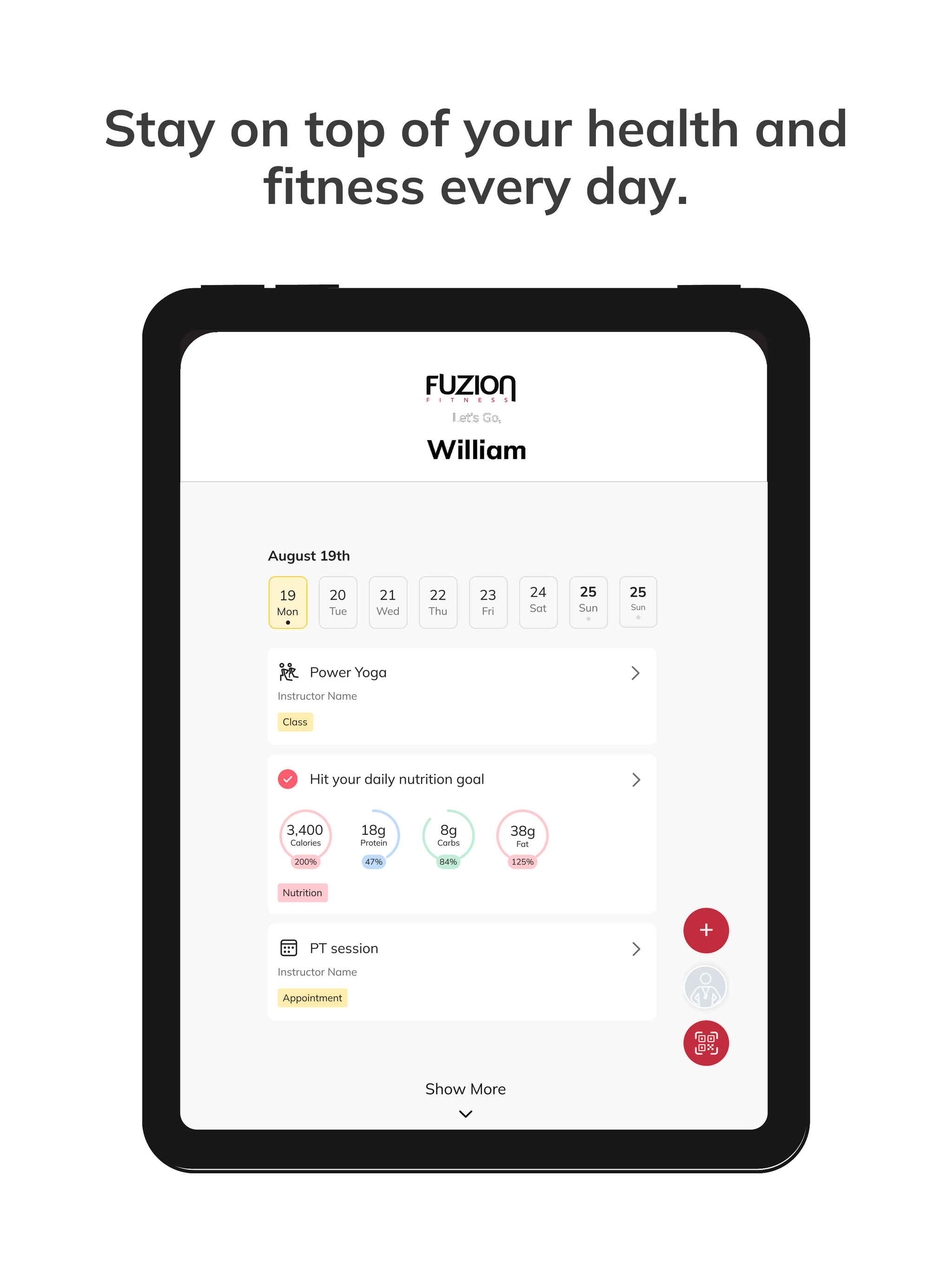 Fuzion Fitness screenshot 12