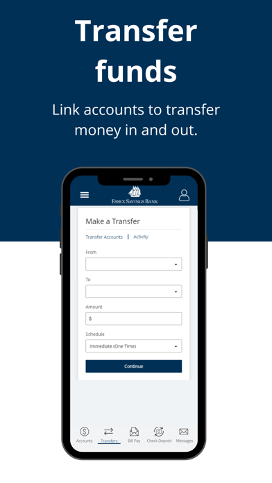 Essex Savings Mobile Banking Screenshot