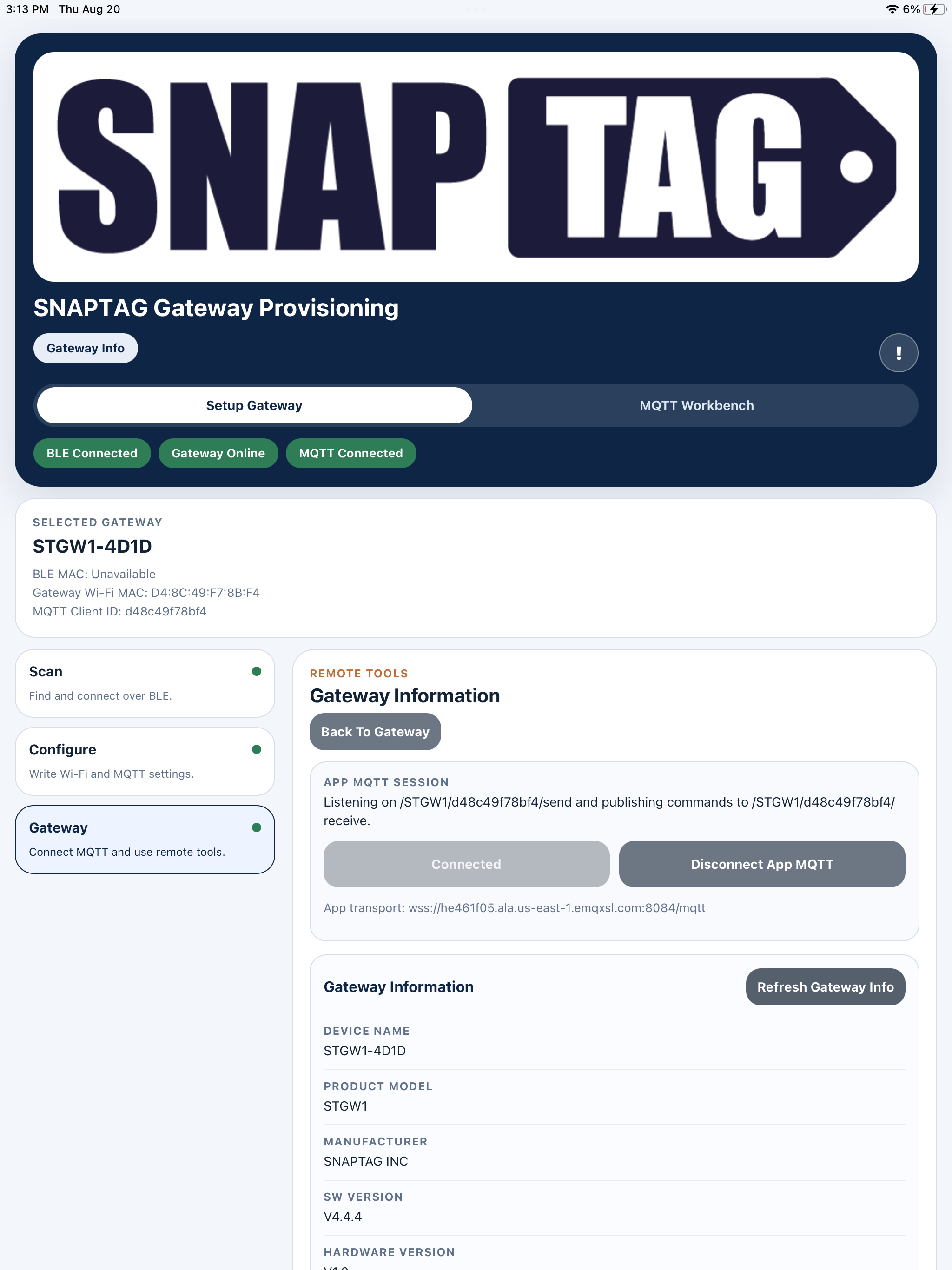 SNAPTAG Setup screenshot 16