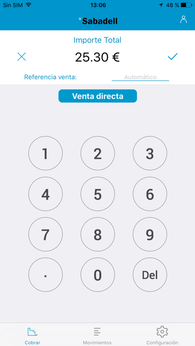 Screenshot #1 pour TPV Movil Sabadell