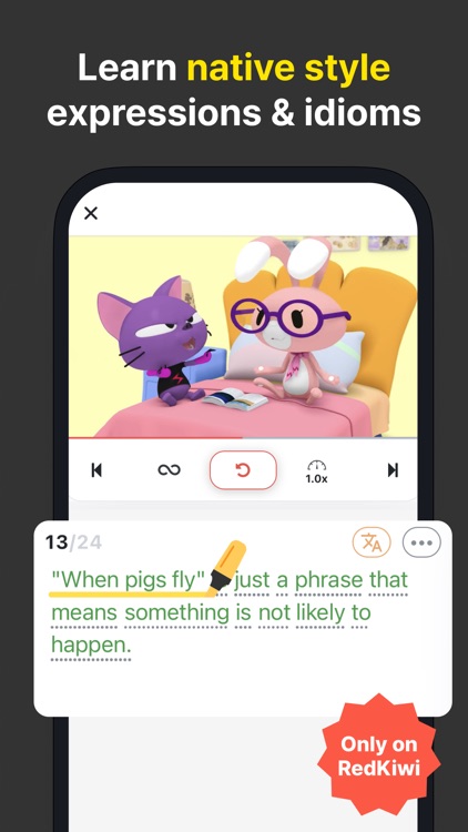 English Listening with RedKiwi screenshot-5