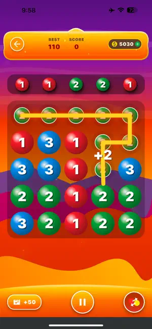 Number Match Brain Puzzle 2026 screenshot 4