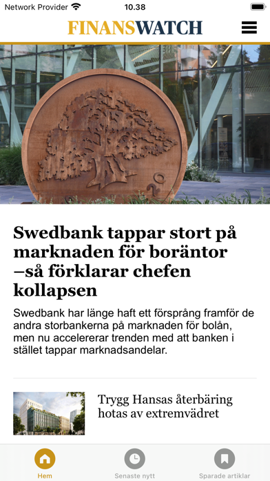 FinansWatch Sverige Screenshot