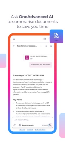 OneAdvanced Screenshot 4 of 8