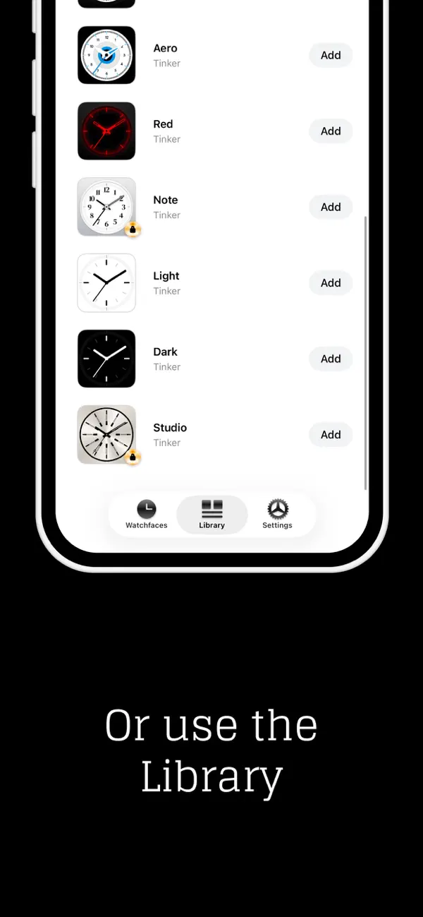 Screenshot #3 pour Tinker - Watch Face Studio