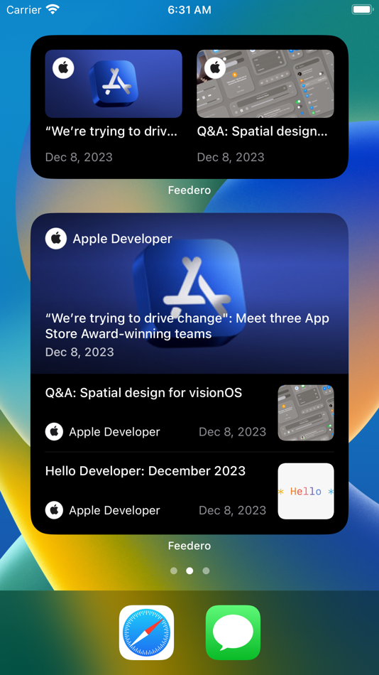 #5. Feedero (macOS) 由: 伟琛 蒋
