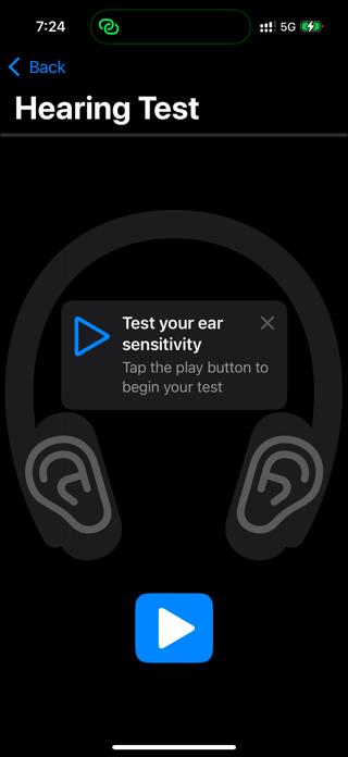 ListenUp Hearing Test Screenshot 6 of 9