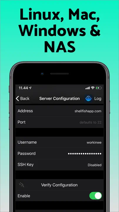 SSH Client - Secure ShellFish iPhone-skjermbilde 5
