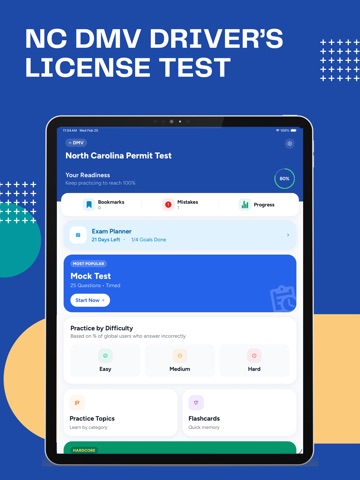 NC DMV Driver's License Test iPad screenshot