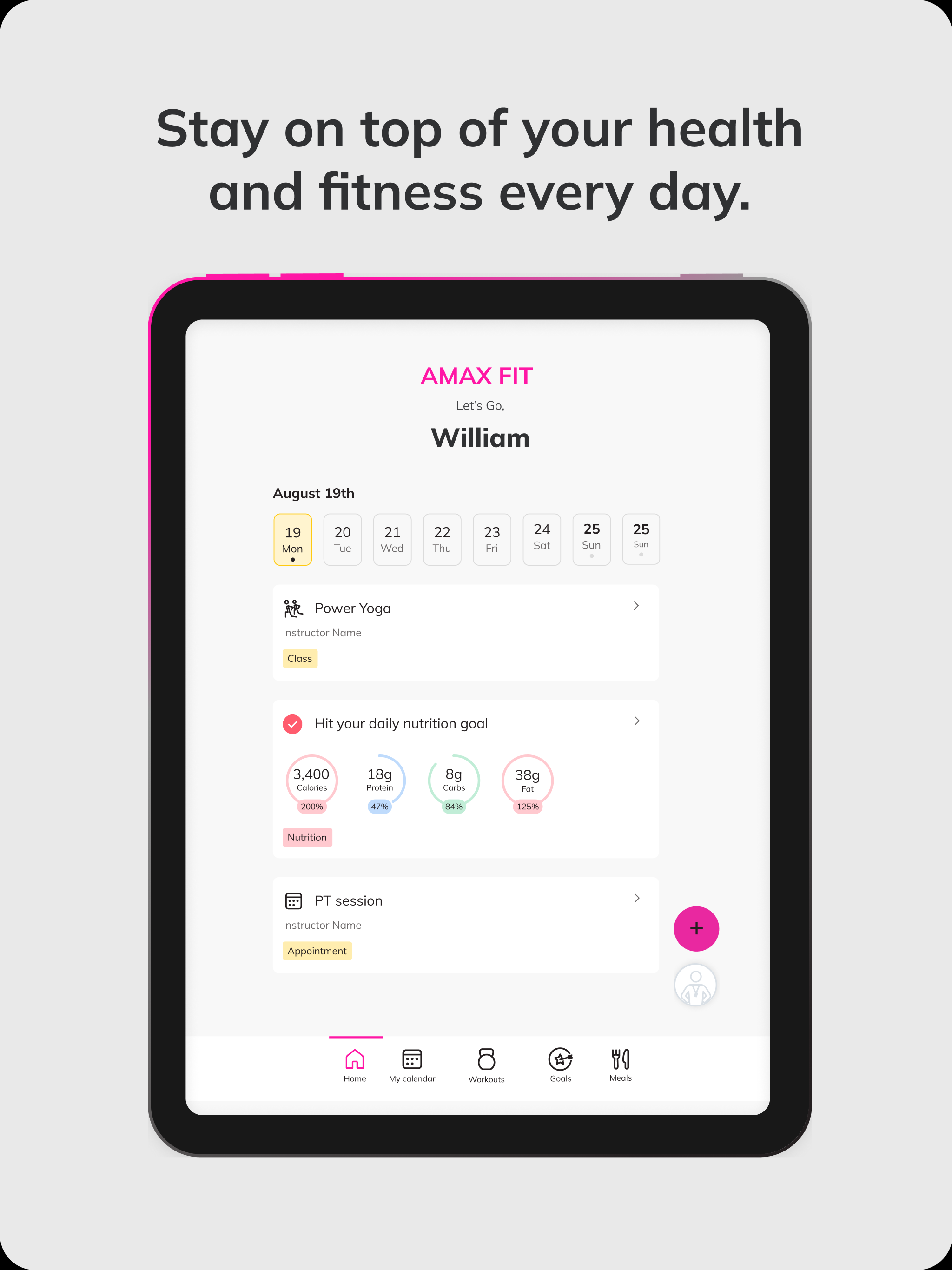 AMAX FIT screenshot 8