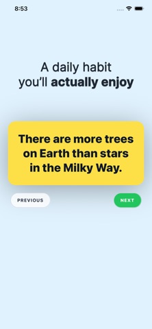Fun Facts: Be Curious screenshot