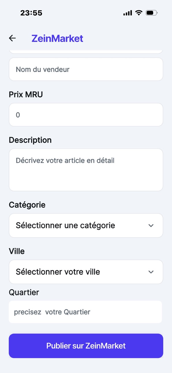 iPhone screenshot