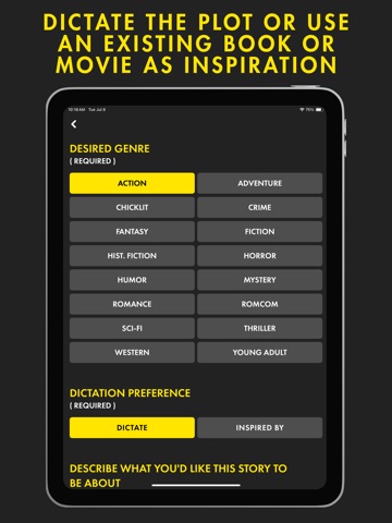 App screenshot