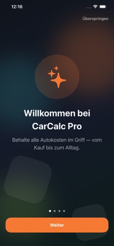 CarCalc Pro: Autokosten iPhone Screenshot