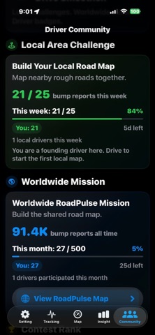 RoadPulse screenshot