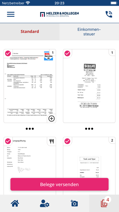 Screenshot #3 pour Melzer & Kollegen Beleg App