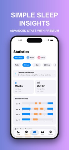 NapKit - Baby Sleep Tracker screenshot