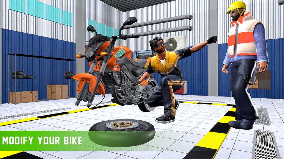 #2. Bike Dealership Simulator Game (iOS) 由: Rao Touseef Ahmad