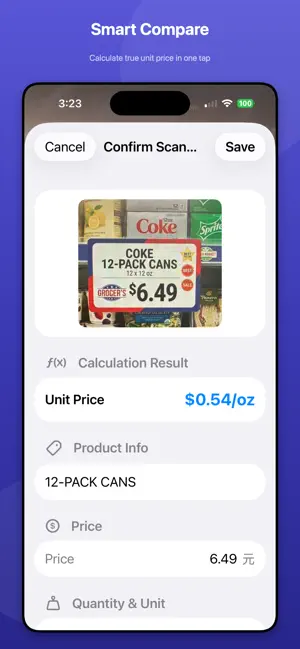 PriceUnit - AI Price Scanner screenshot 3