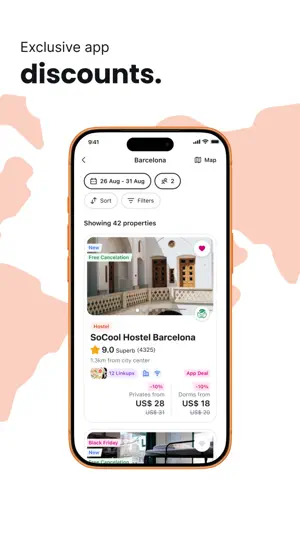 Hostelworld: Hostel Travel App screenshot 4