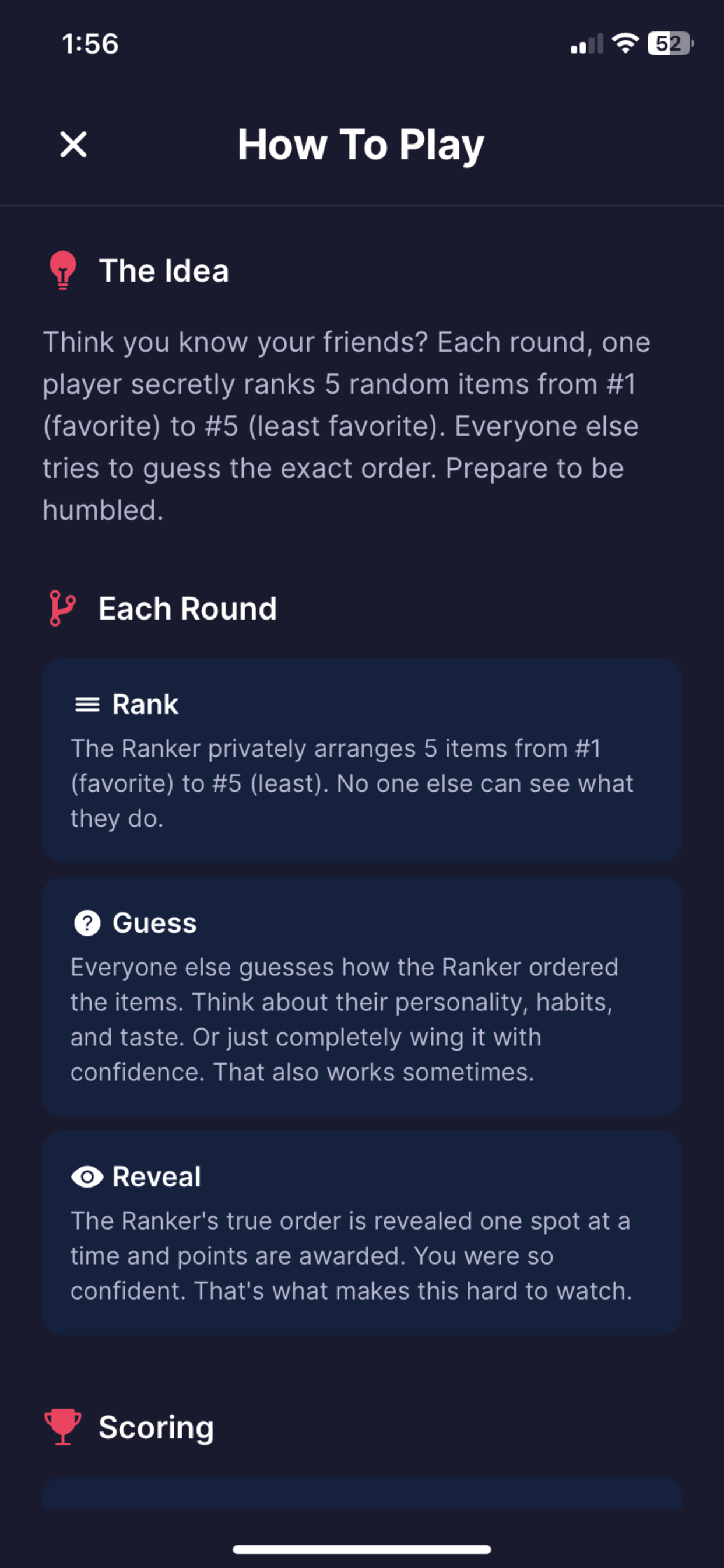 Rankful screenshot 2