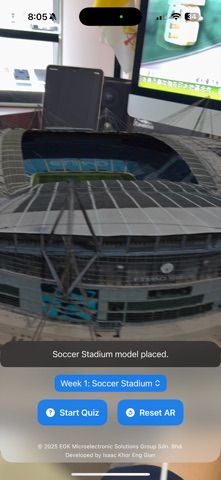 EGK Soccer AR screenshot