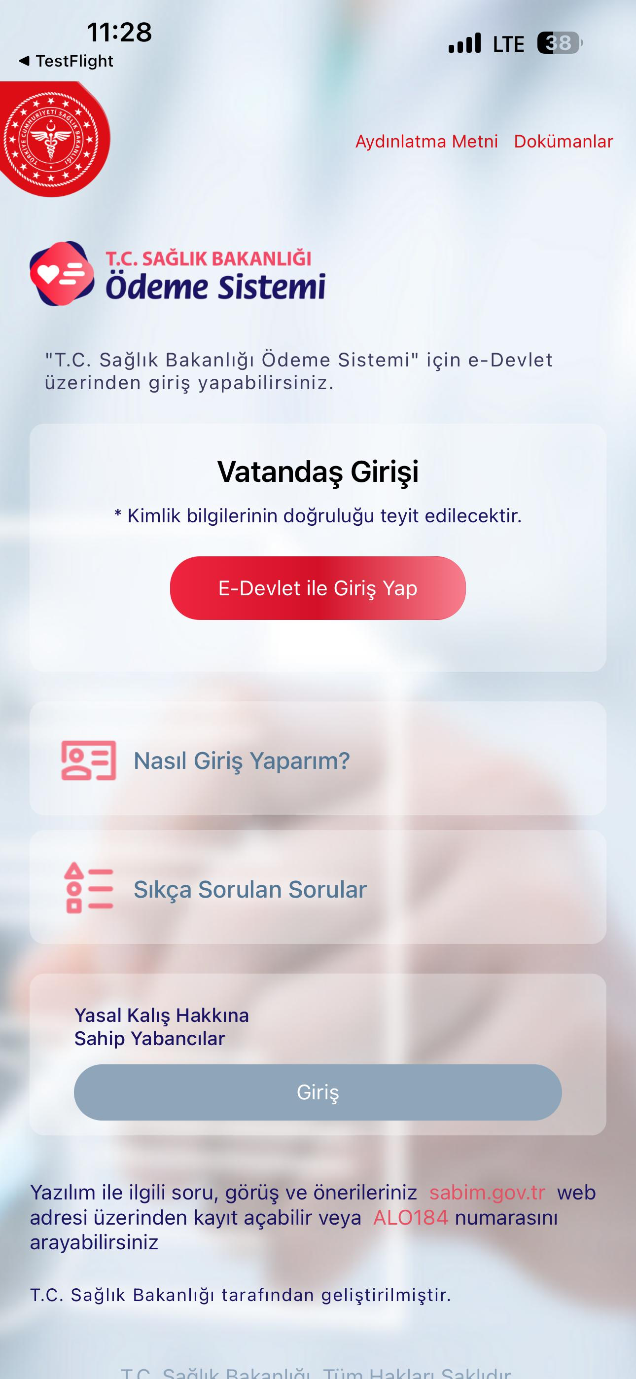 Sağlık Bakanlığı Ödeme Sistemi