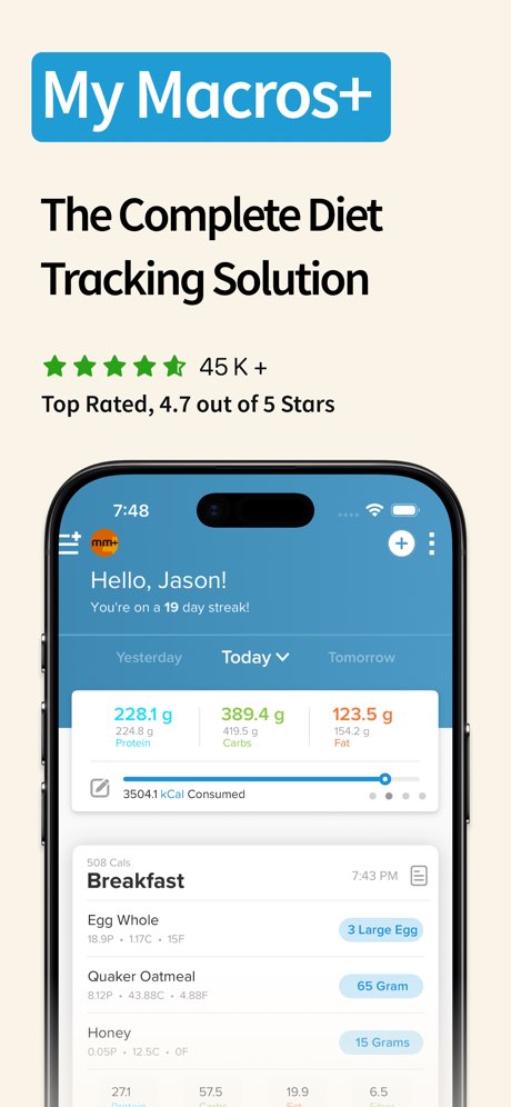 My Macros+ | Macro Tracker screenshot 1