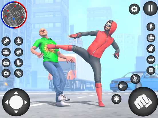 Spider Rope Hero Fighter Game iPad screenshot 5 - Games app