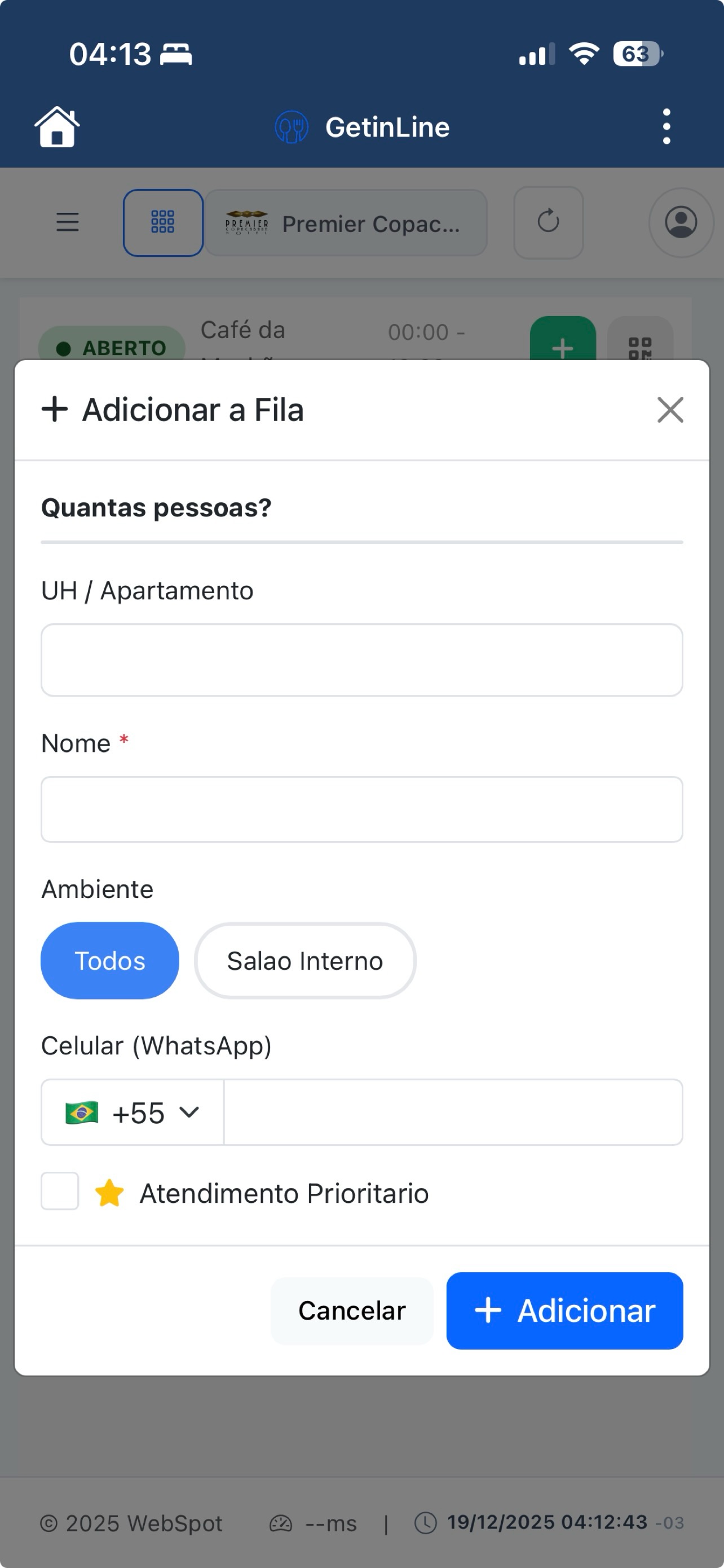 Screenshot 1 of GetinLine