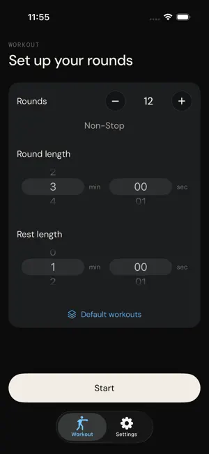 Rounds — Boxing Timer screenshot 1