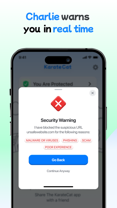 Mobile Shield: Safe Browsing Screenshot