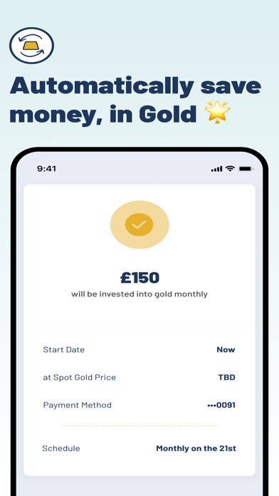 Metfolio: Invest in Gold Screenshot