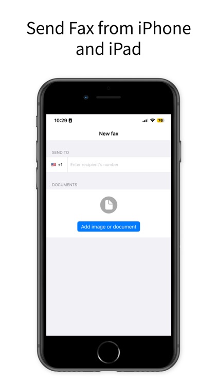 Fax from Phone: Send PDFs,Doc