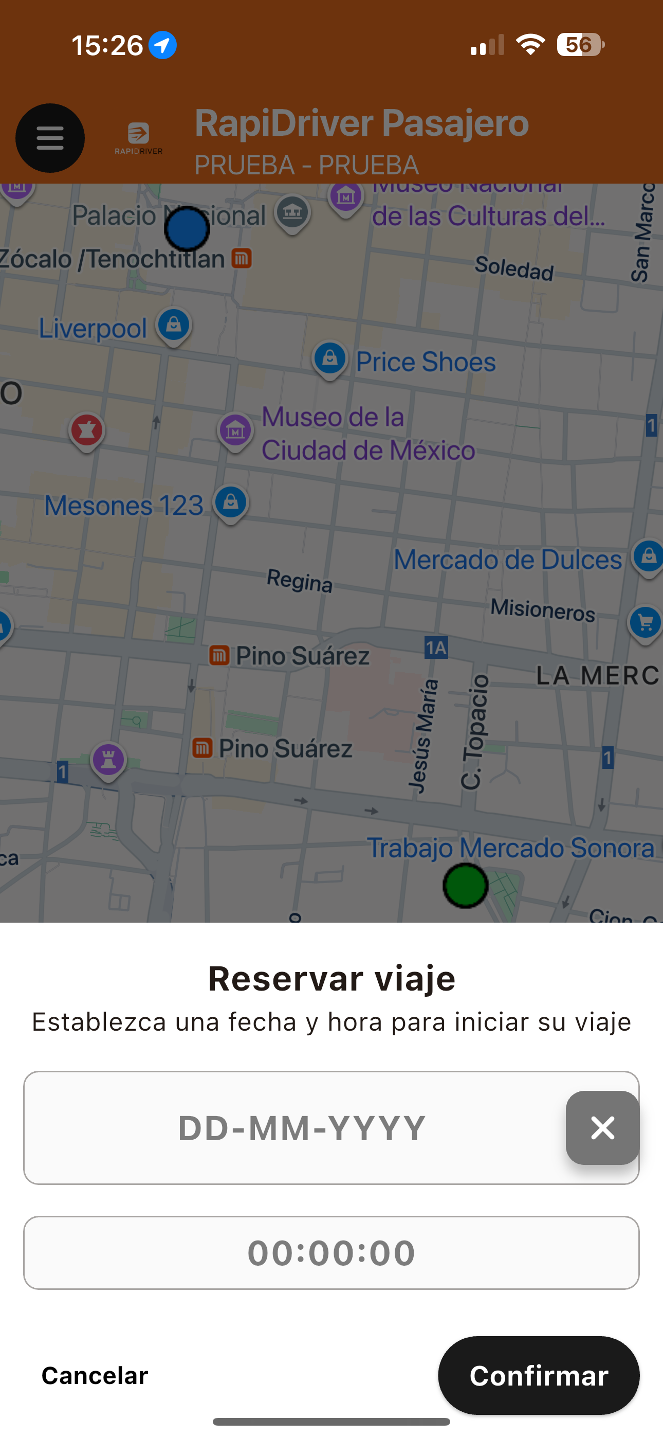 RapiDriver Pasajero screenshot 3