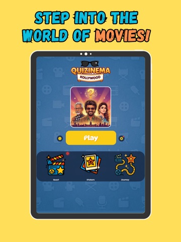 QuiZinema - Kollywood Quiz iPad screenshot