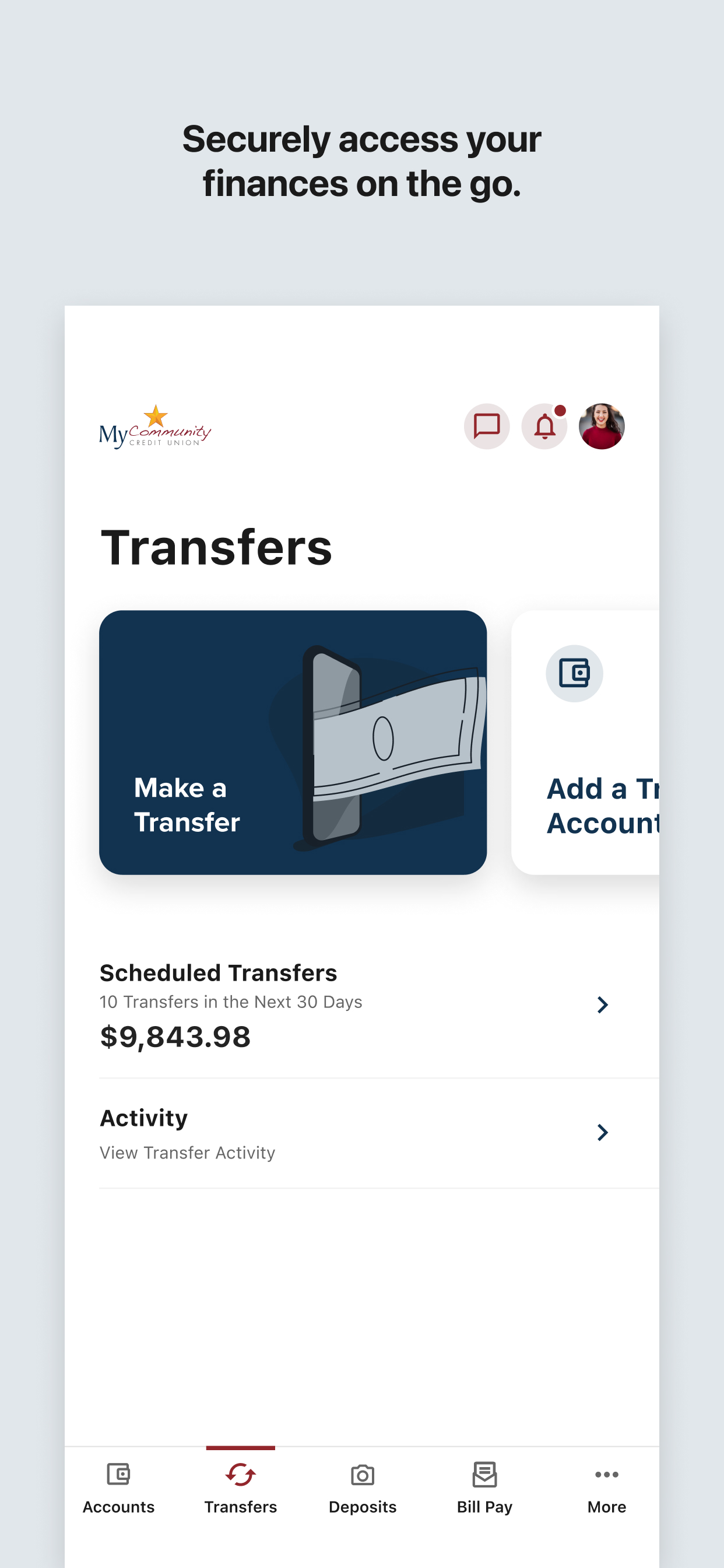 My Community Credit Union screenshot 2