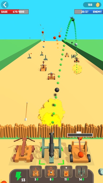 Artillery War: Idle Games Screenshot