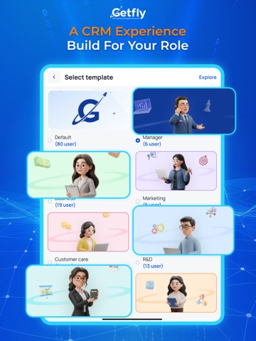 Getfly CRM For Business iPad screenshot