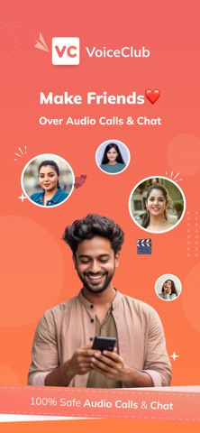 VoiceClub - Audio Calling App iPhone screenshot 2