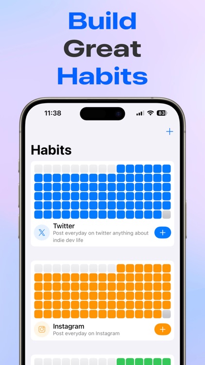 Habit Tracker 90 Day Challenge