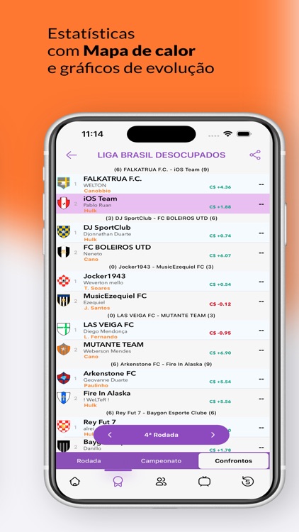 Parciais FC Cartolando screenshot-3