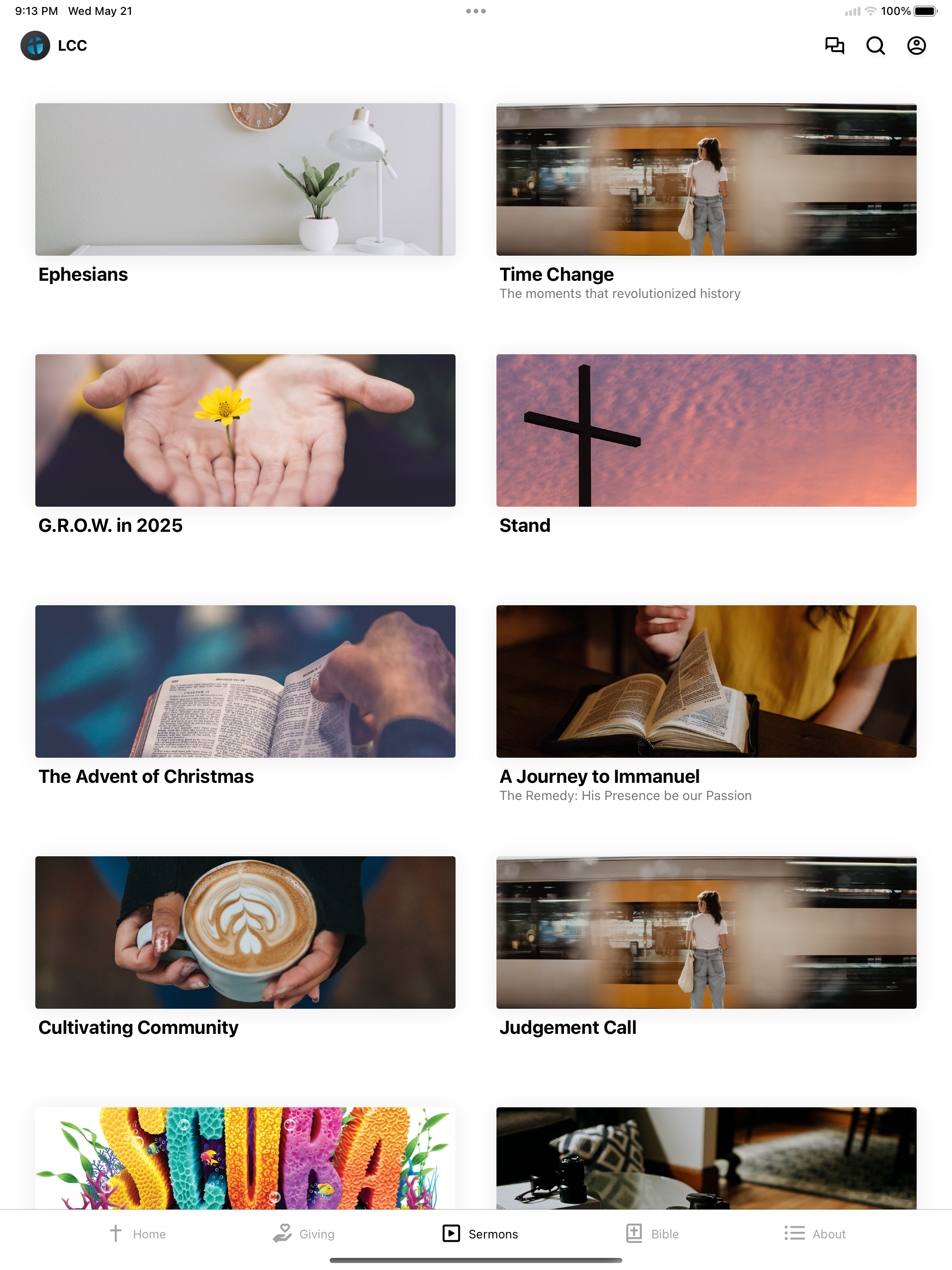 Logan Christian Church screenshot 5