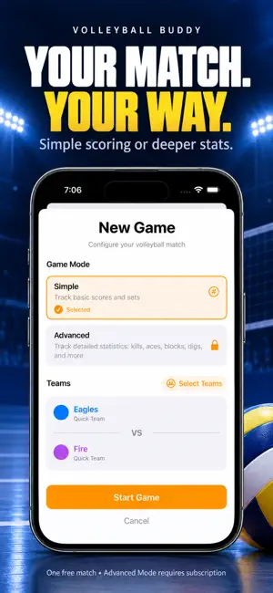 Volleyball Buddy: Score Keeper screenshot 4