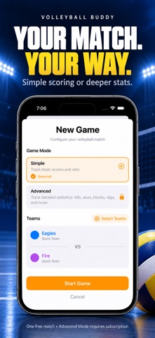Volleyball Buddy: Score Keeper Screenshot 4 of 5