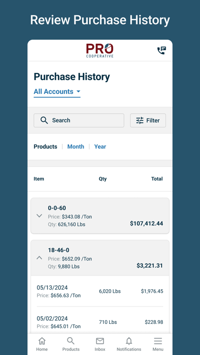 Screenshot 3 of My Pro Cooperative App
